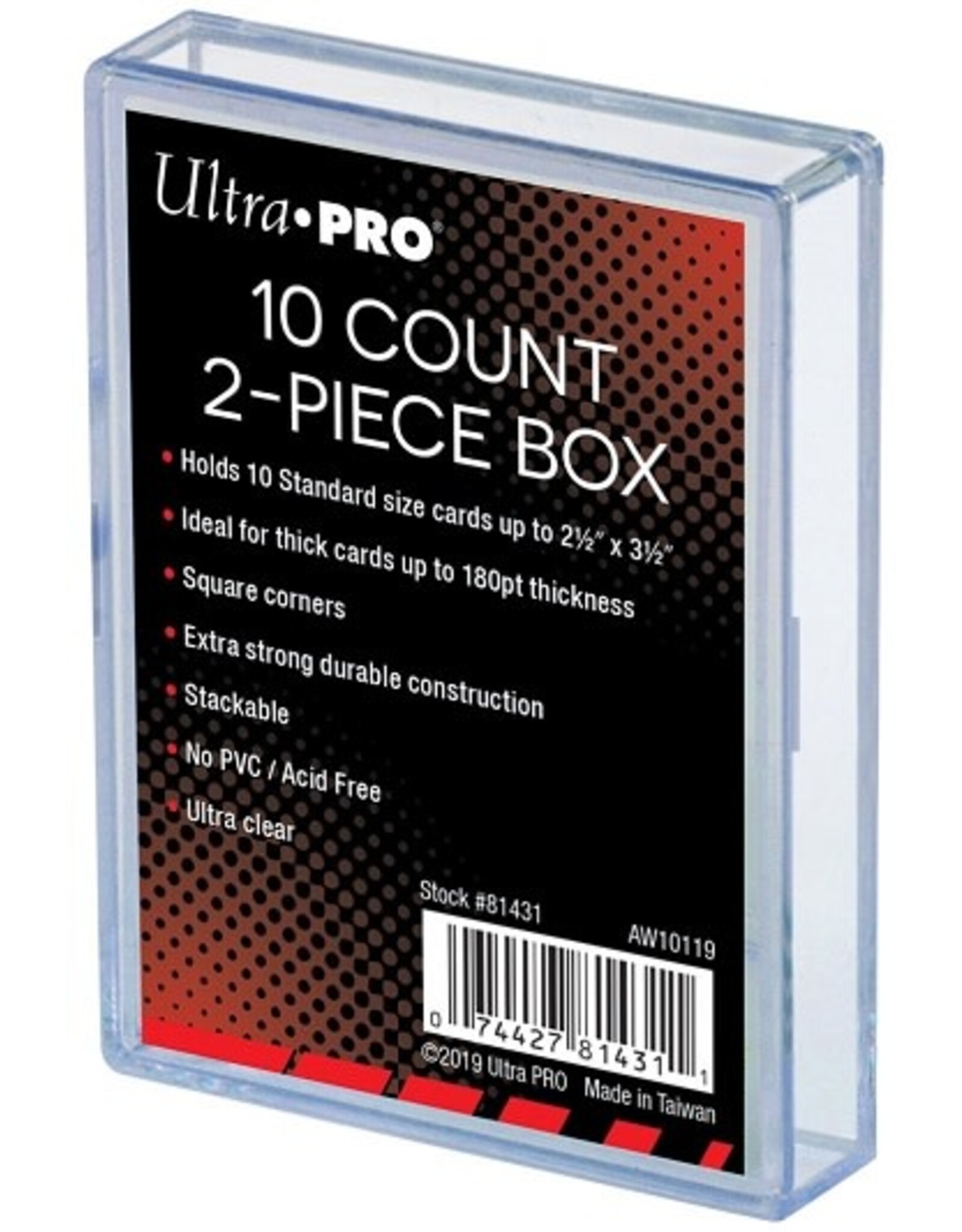 ultra pro 2-Piece Box (10 Card)