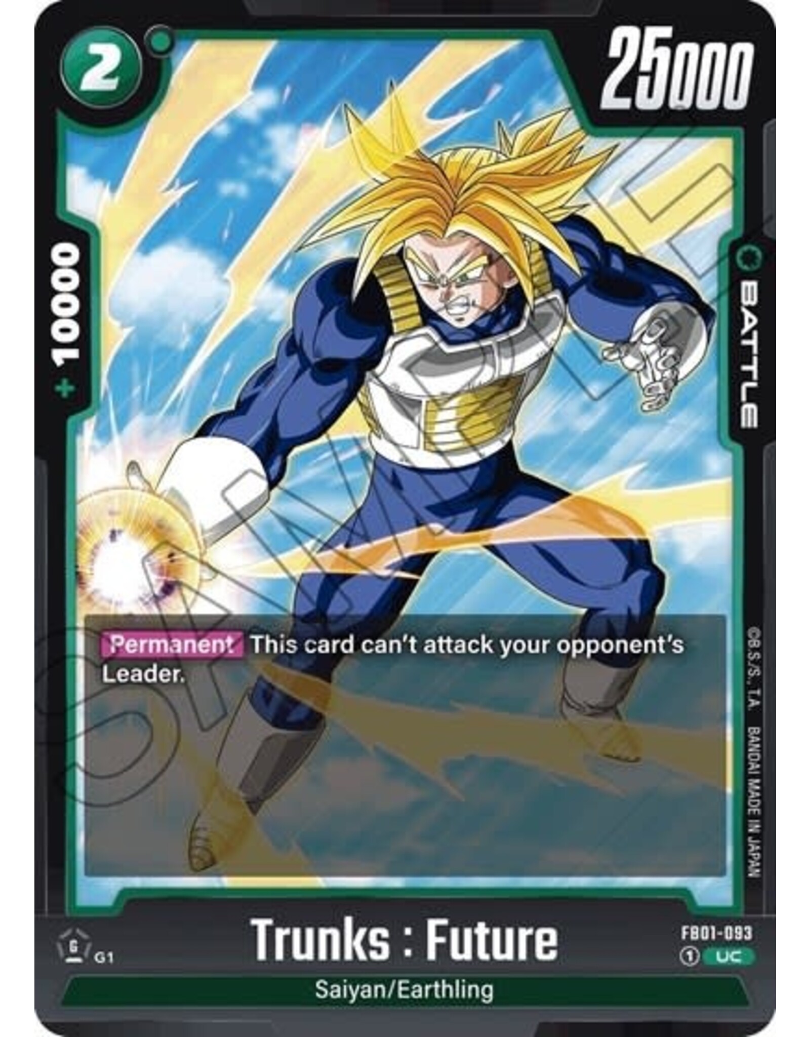 Trunks : Future - FB01-093 (Normal, Uncommon)