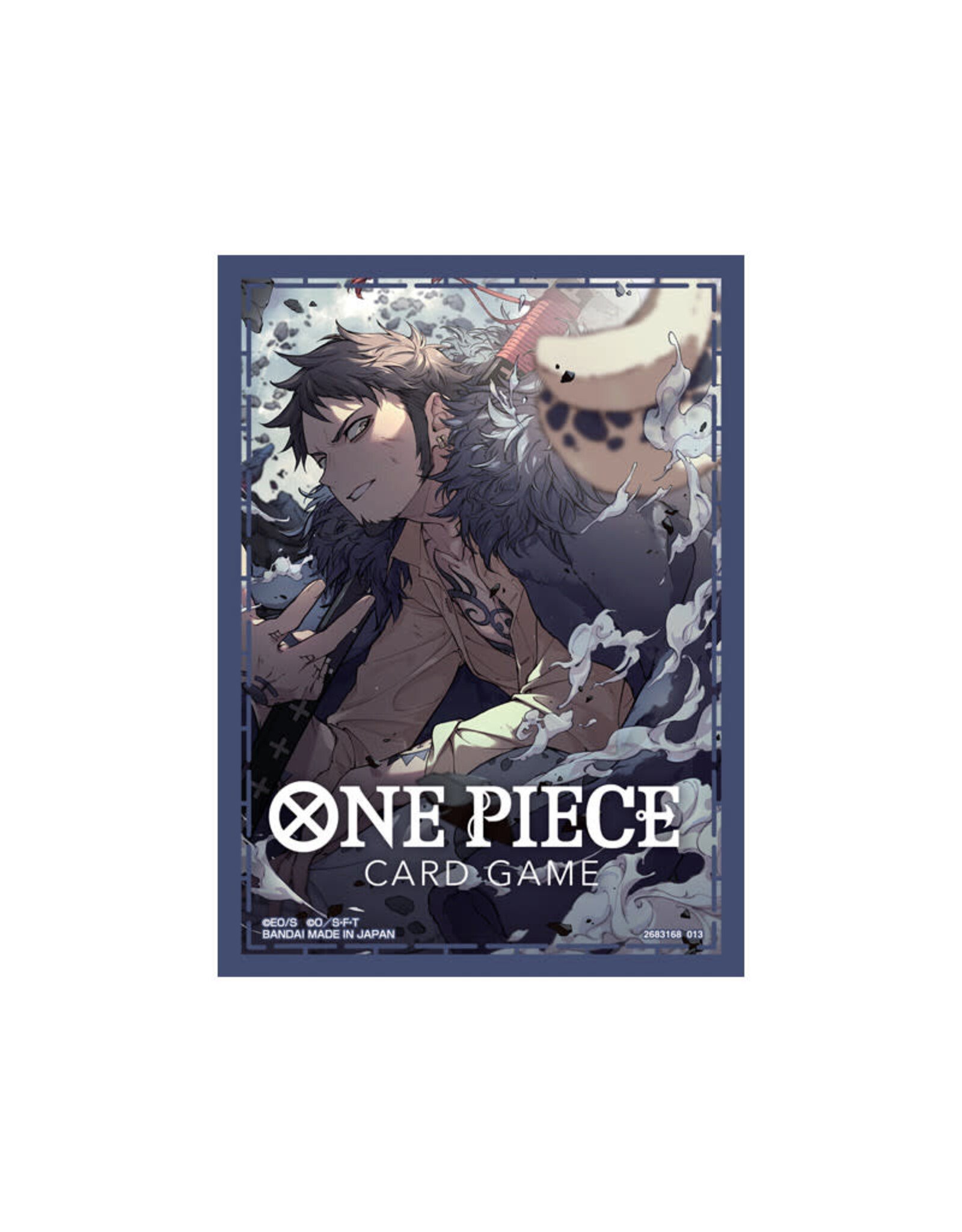 Bandai One Piece Card Game - Trading Card Sleeves (Trafalgar Law) [Vol. 6]