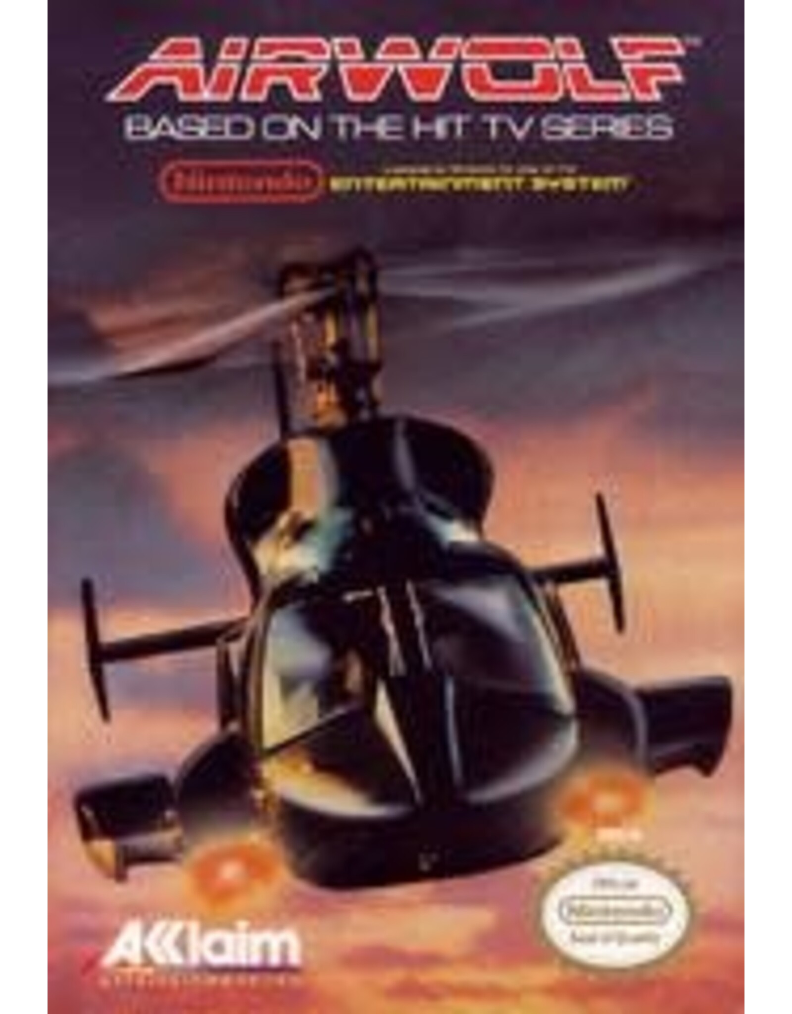 Airwolf (NES) (Cart Only)