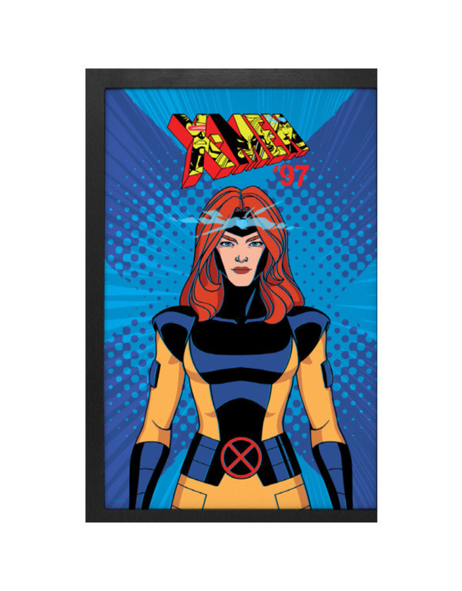 Pyramid America X-Men '97 Jean Grey Portrait - 11" x 17" Framed Print