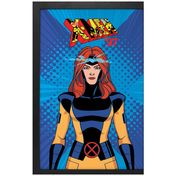 Pyramid America X-Men '97 Jean Grey Portrait - 11" x 17" Framed Print