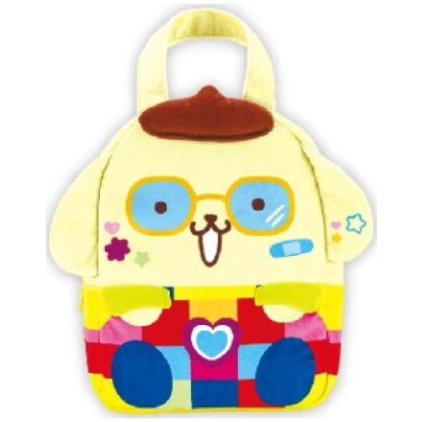 Eikoh Sanrio Characters - Dcora Pop Pompompurin 8" Fluffy Plush Bag