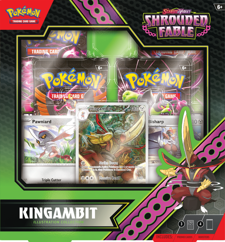 The Pokemon Company Pokémon Trading Card Game - Shrouded Fable Kingambit Illustration Collection