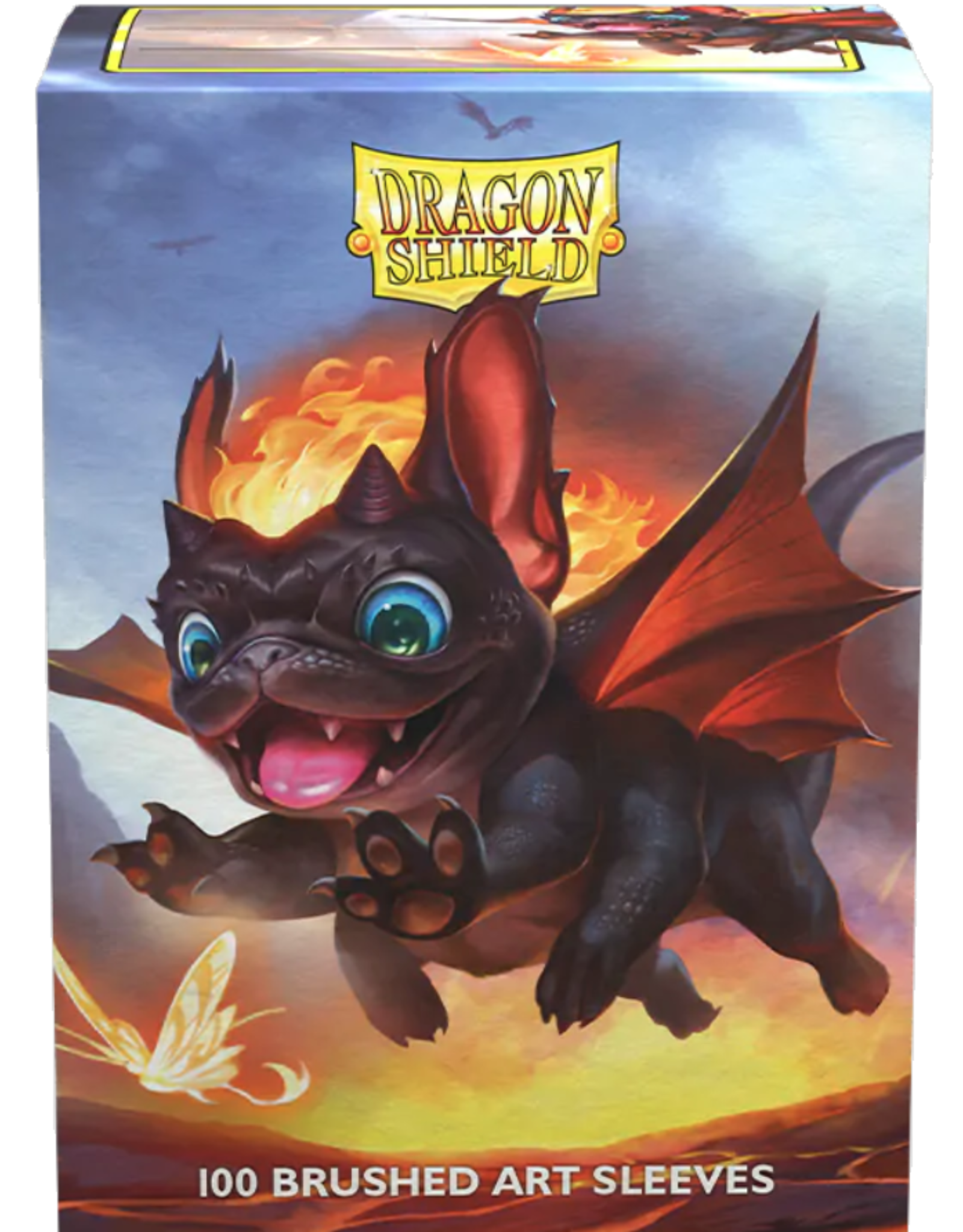 dragon shield Trading Card Sleeves (Brushed Art, The Wufdragon) 100ct