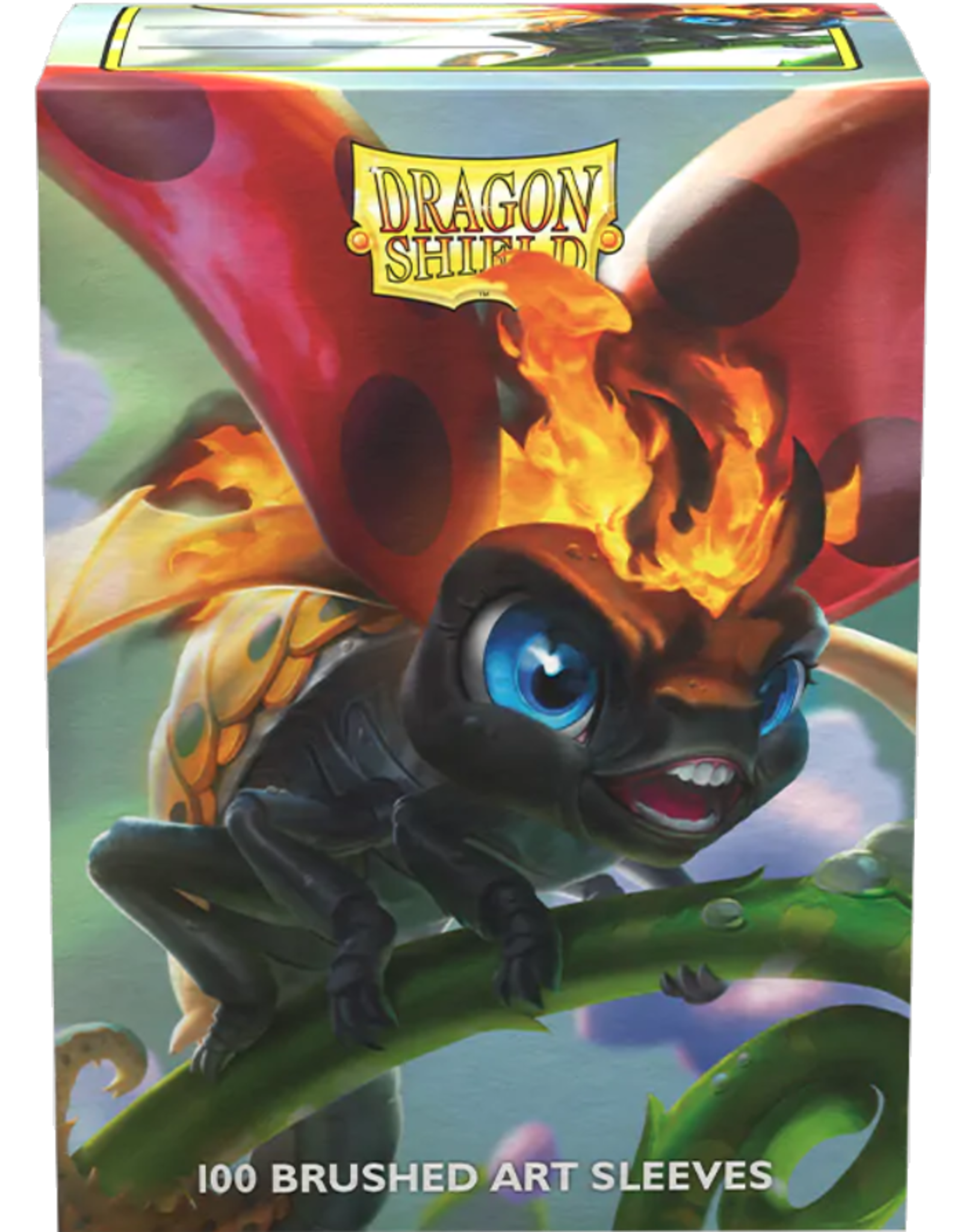 dragon shield Trading Card Sleeves (Brushed Art, The Burnbug) 100ct