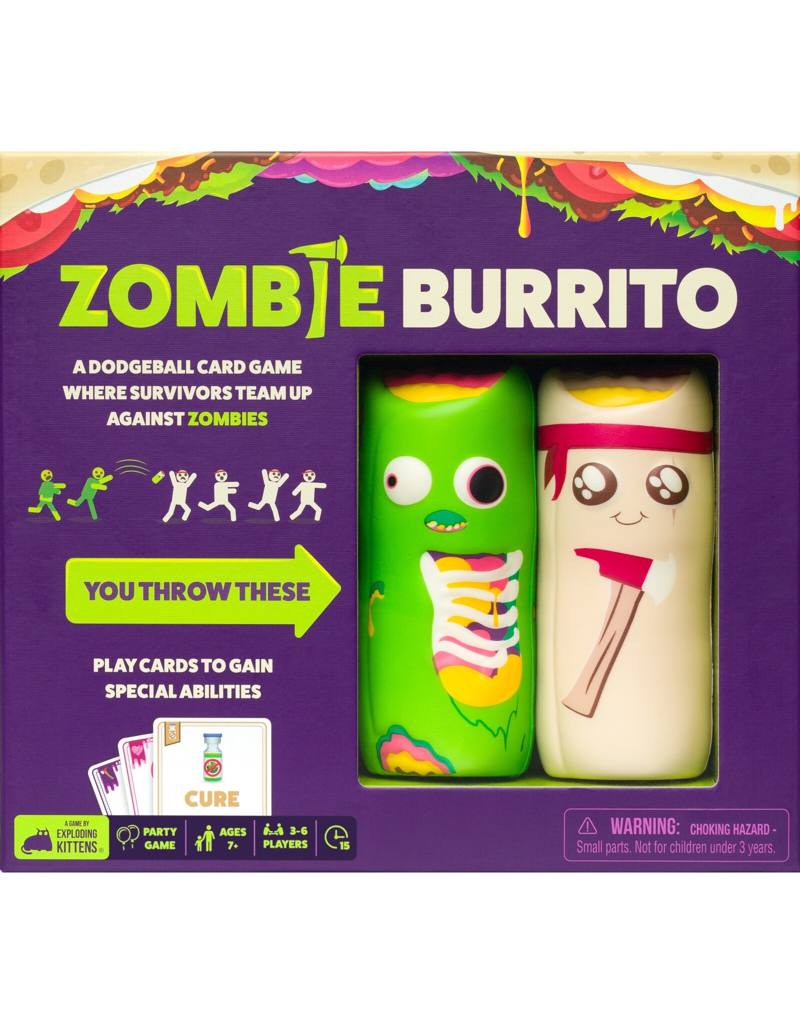 Exploding Kittens Zombie Burrito