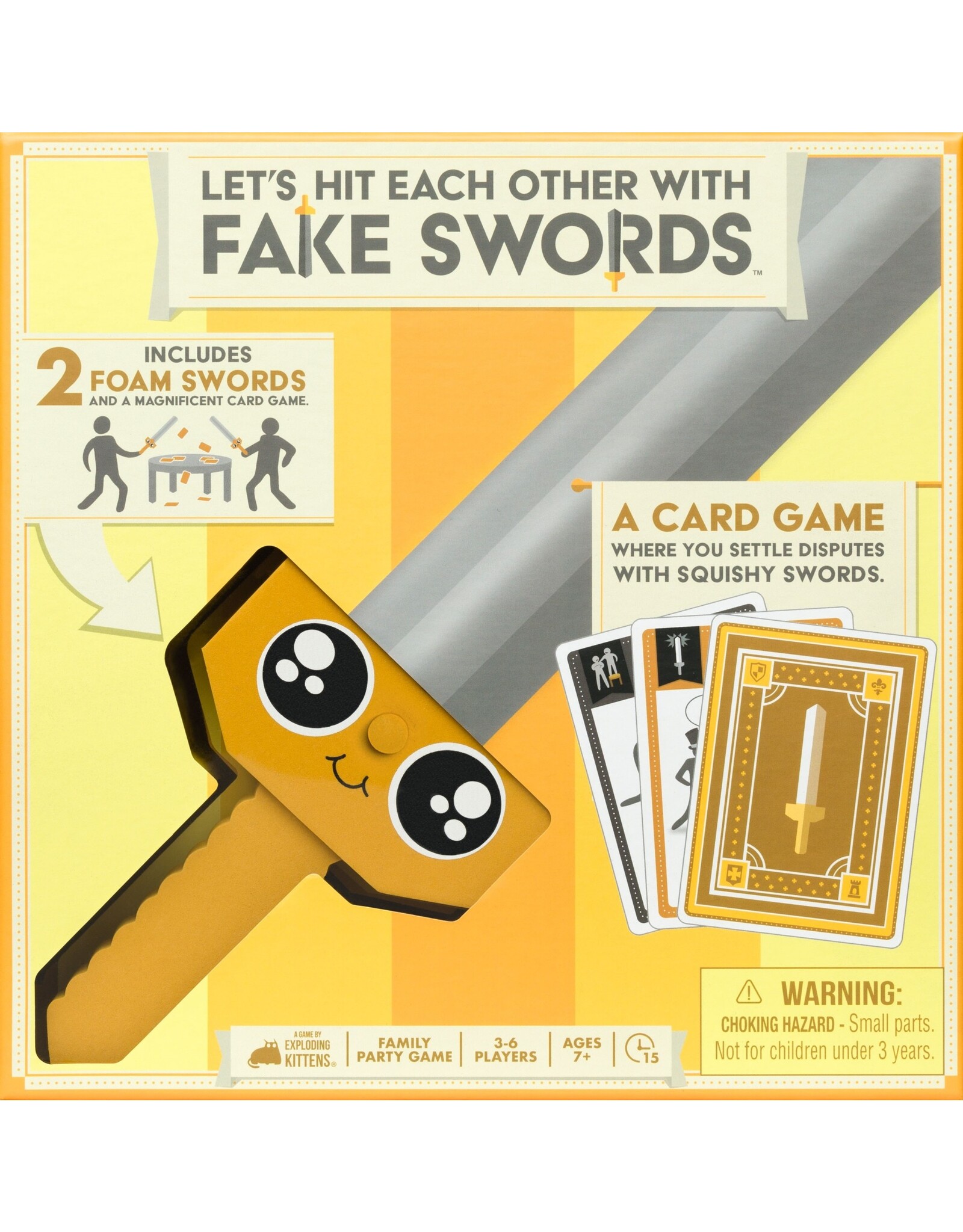 Exploding Kittens Let's Hit Each Other With Fake Swords