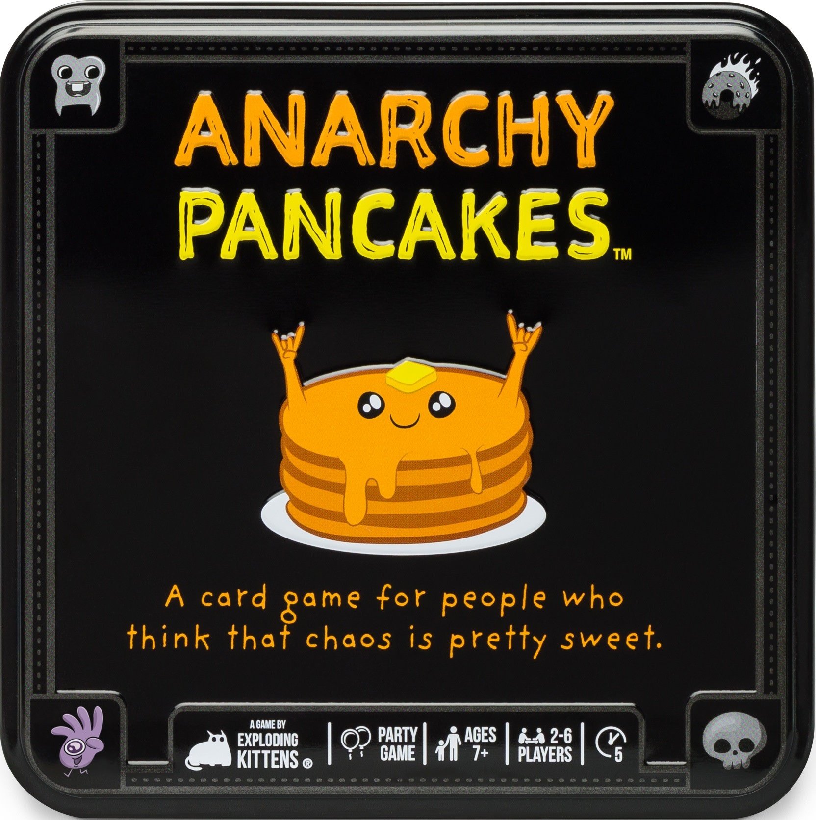 Exploding Kittens Anarchy Pancake (Tin Edition)