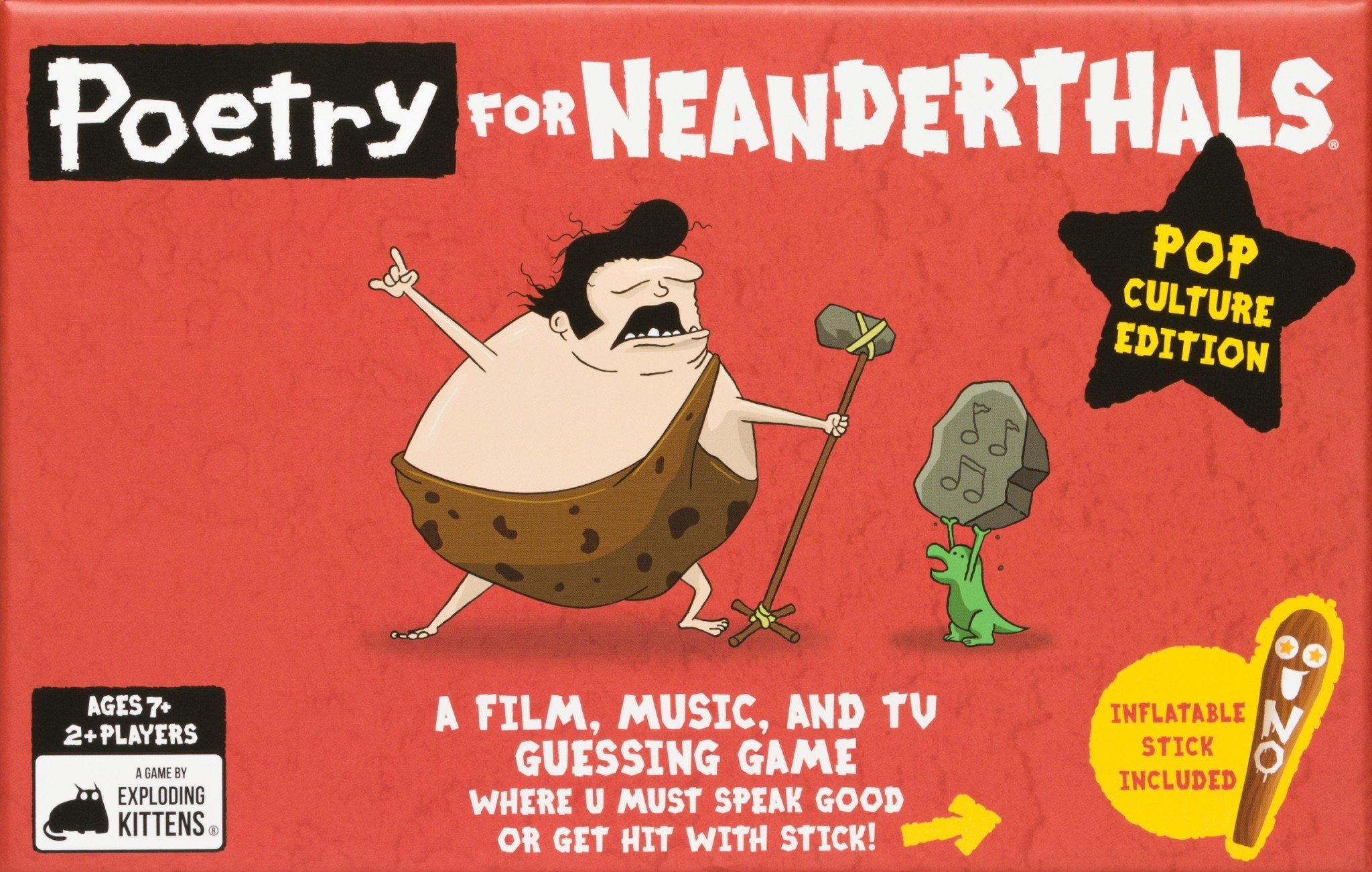 Exploding Kittens Poetry For Neanderthal: Pop Culture Edition