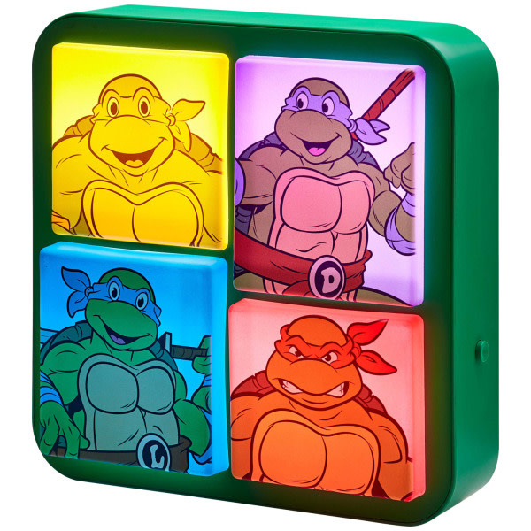 Paladone TMNT- 3D Box Lamp