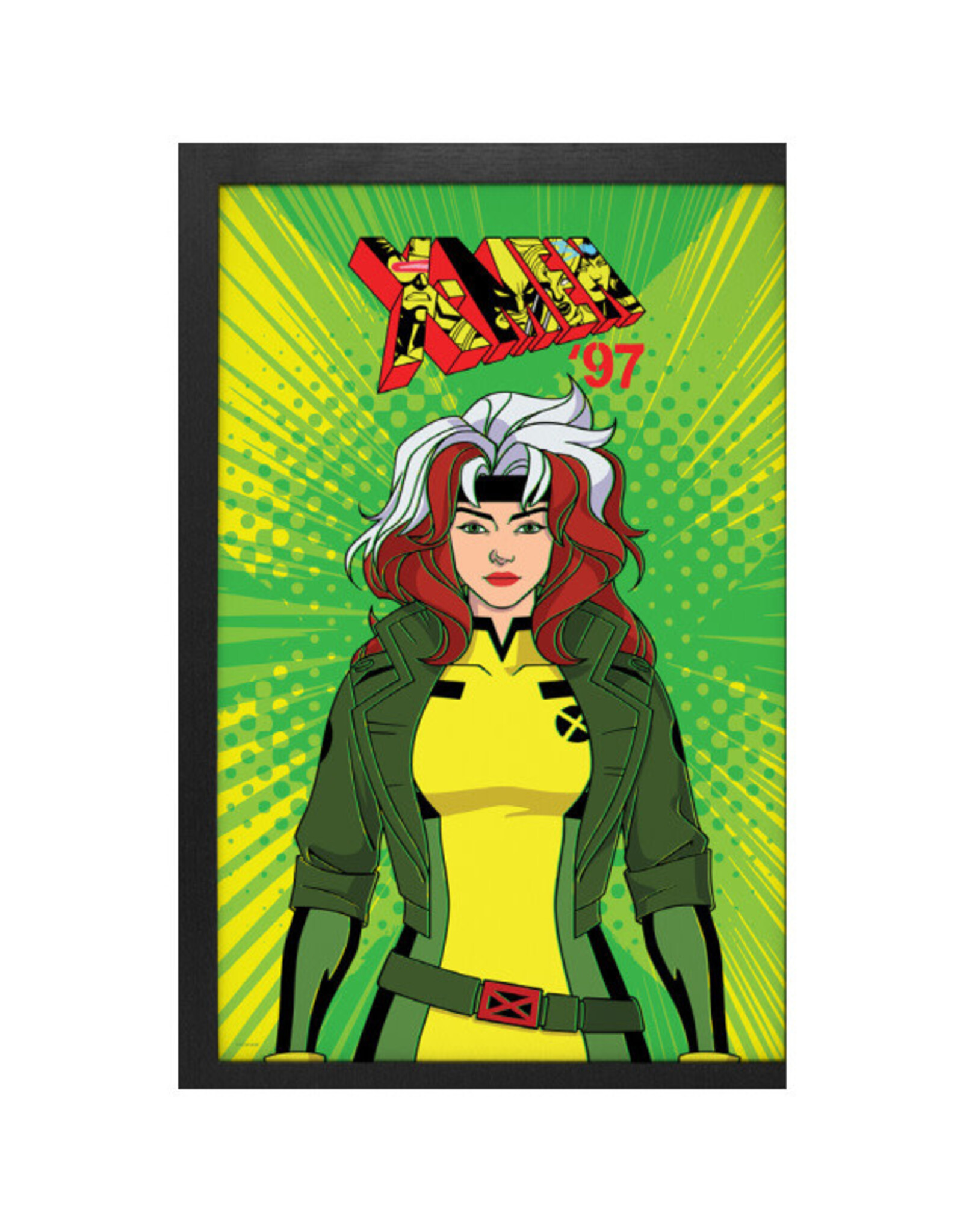 Pyramid America X-Men '97 Rouge Portrait - 11" x 17" Framed Print