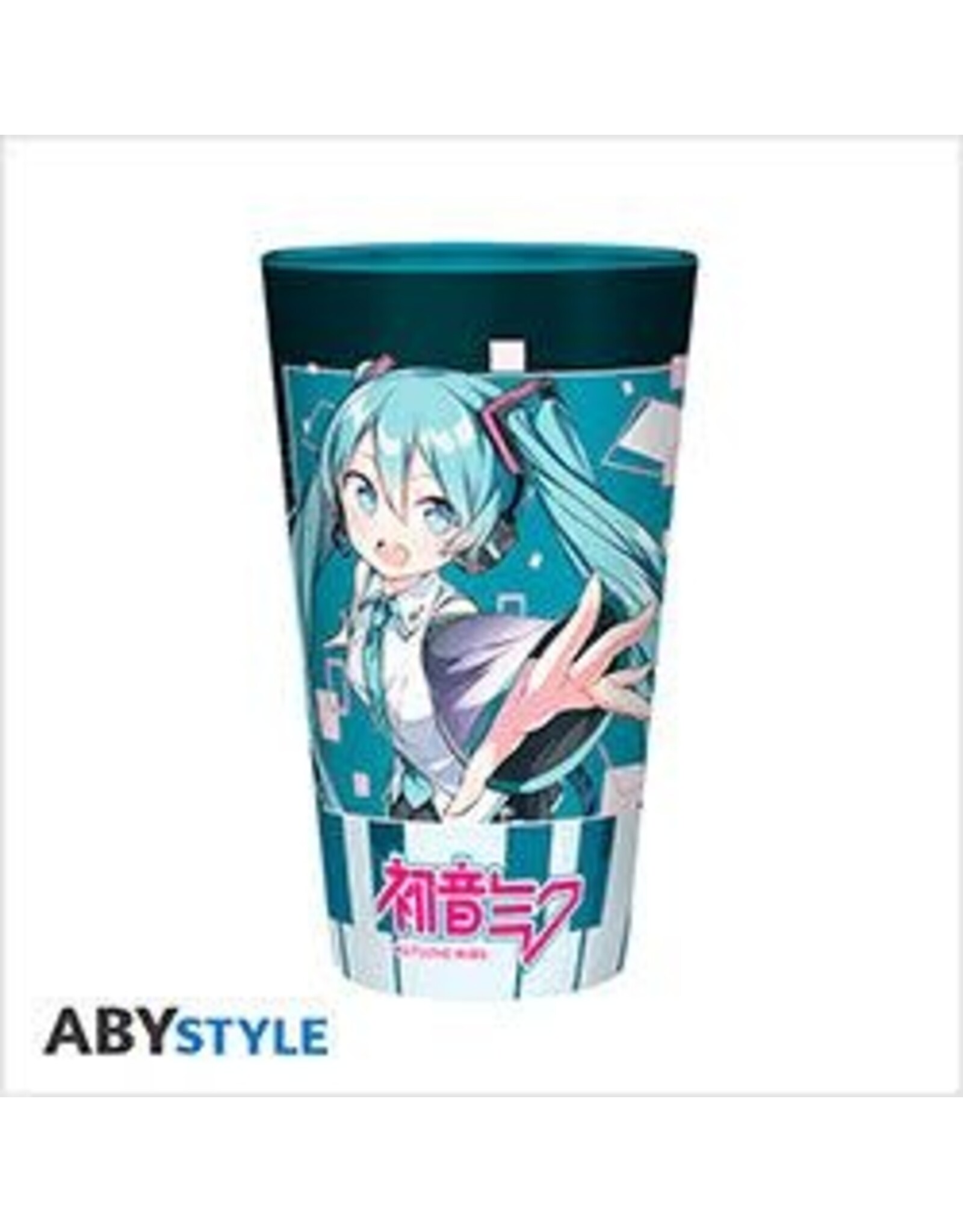 Abysse America Hatsune Miku - Musical City Drinking Glass