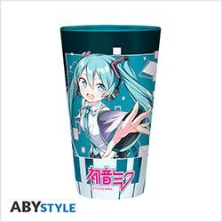 Abysse America Hatsune Miku - Musical City Drinking Glass