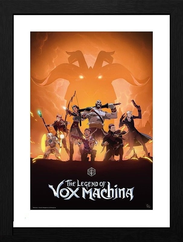 Pyramid America The Legend of Vox Machina Framed Print