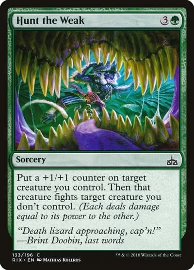 Hunt the Weak - 133 (Normal, C)