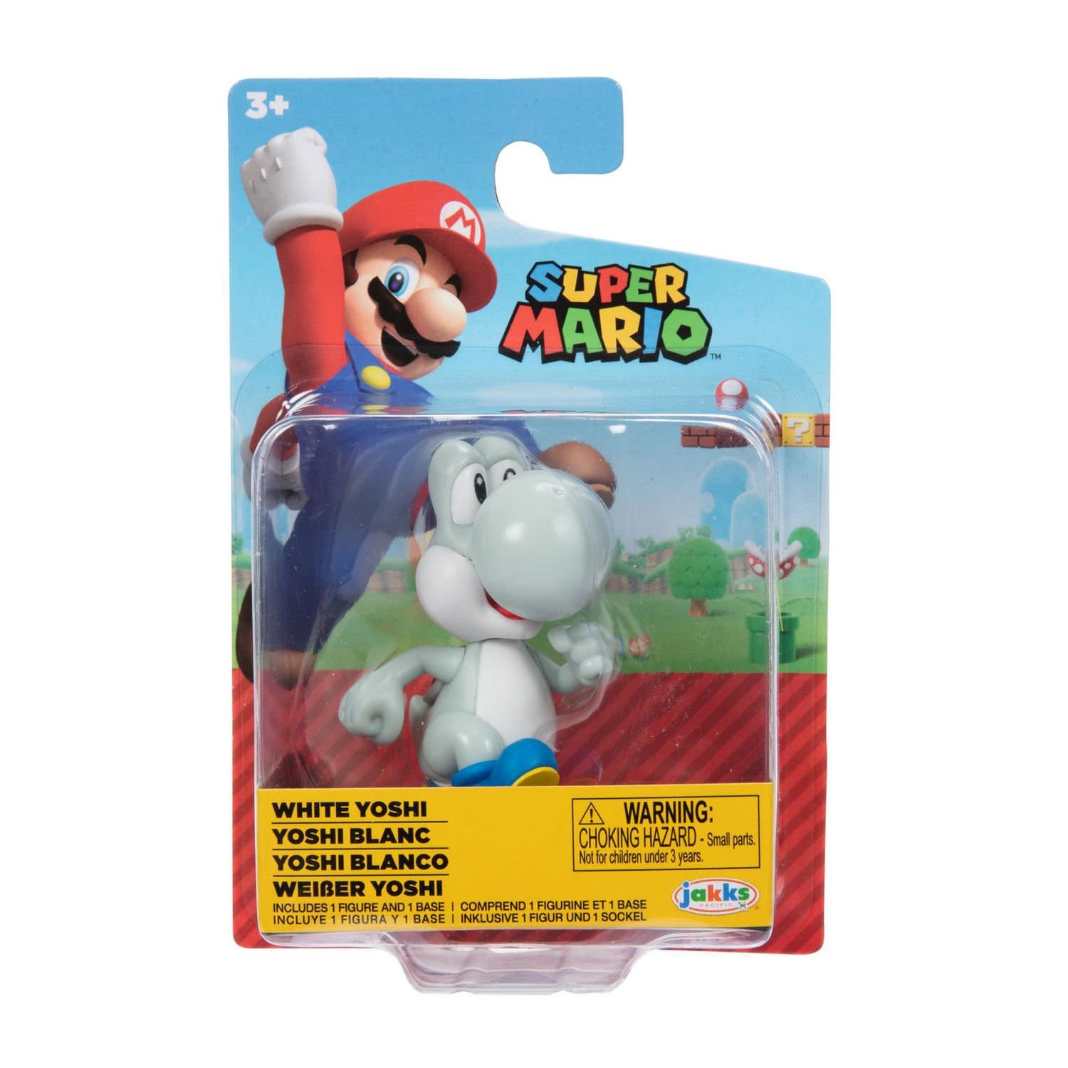 Super Mario - White Yoshi 2.5" Mini Figure
