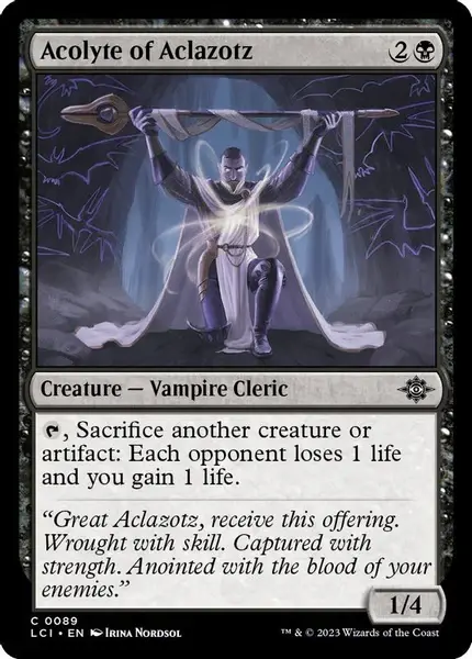 Acolyte of Aclazotz - 89 (Normal, C)
