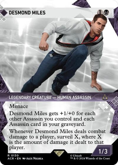 Desmond Miles (Showcase) - 130 (Foil, R)