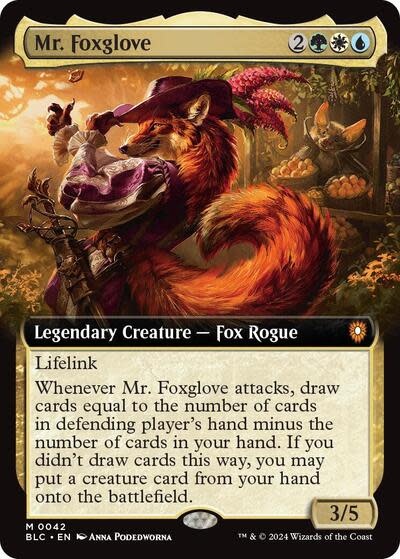 Mr. Foxglove (Extended Art) - 42 (Normal, M)