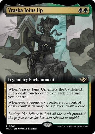 Vraska Joins Up (Extended Art) - 366 (Normal, R)