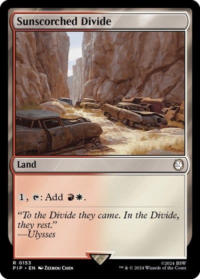 Sunscorched Divide - 153 (Foil, R)