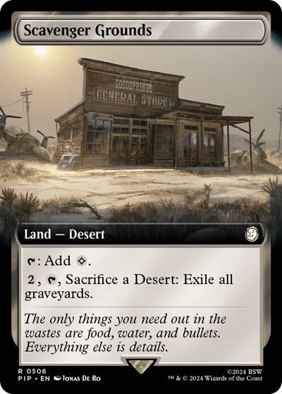 Scavenger Grounds (Extended Art) - 506 (Normal, R)