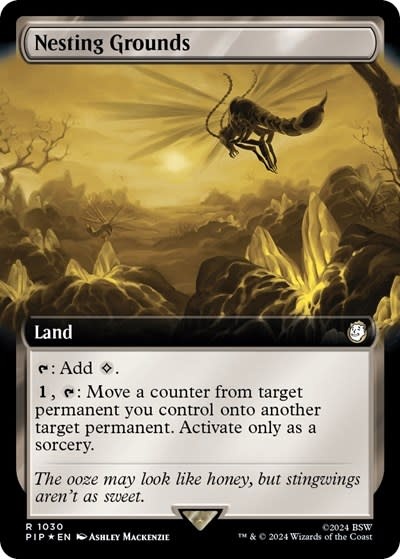 Nesting Grounds (Extended Art) (Surge Foil) - 1030 (Foil, R)