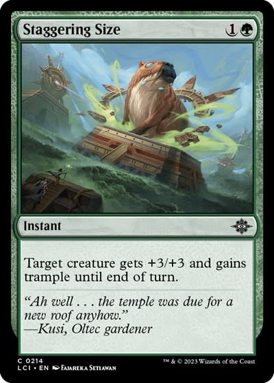 Staggering Size - 214 (Normal, C)
