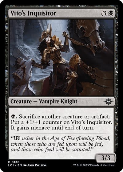 Vito's Inquisitor - 130 (Normal, C)