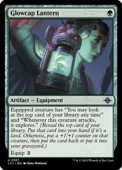 Glowcap Lantern - 187 (Normal, U)