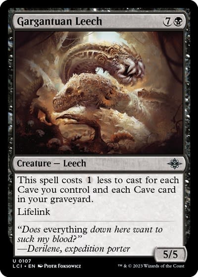 Gargantuan Leech - 107 (Normal, U)