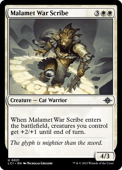 Malamet War Scribe - 21 (Normal, U)