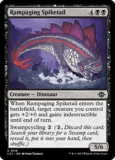 Rampaging Spiketail - 116 (Normal, C)