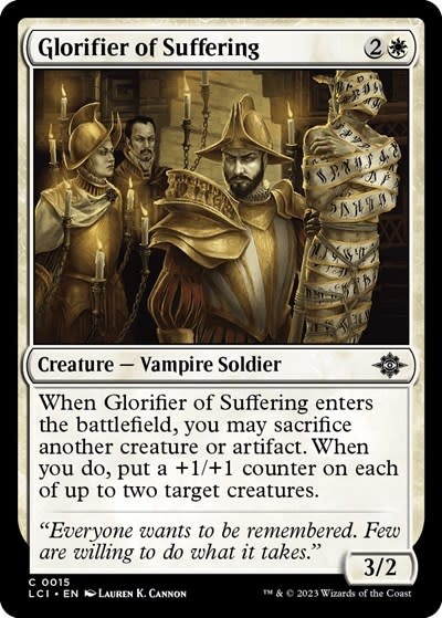 Glorifier of Suffering - 15 (Foil, C)