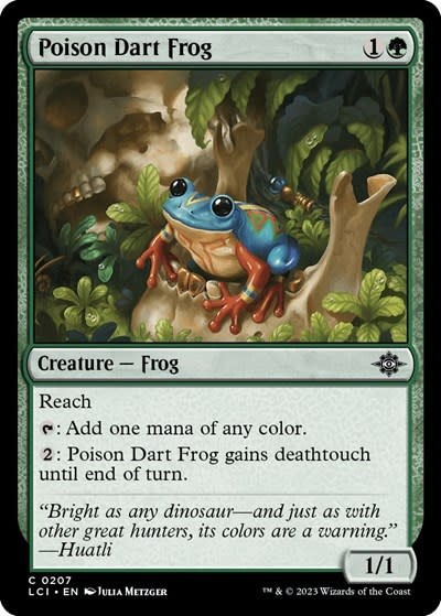 Poison Dart Frog - 207 (Normal, C)