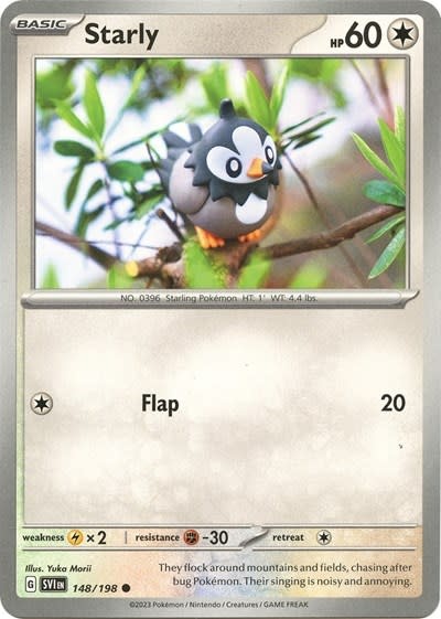 Starly - 148/198 (Reverse Holofoil, Common)