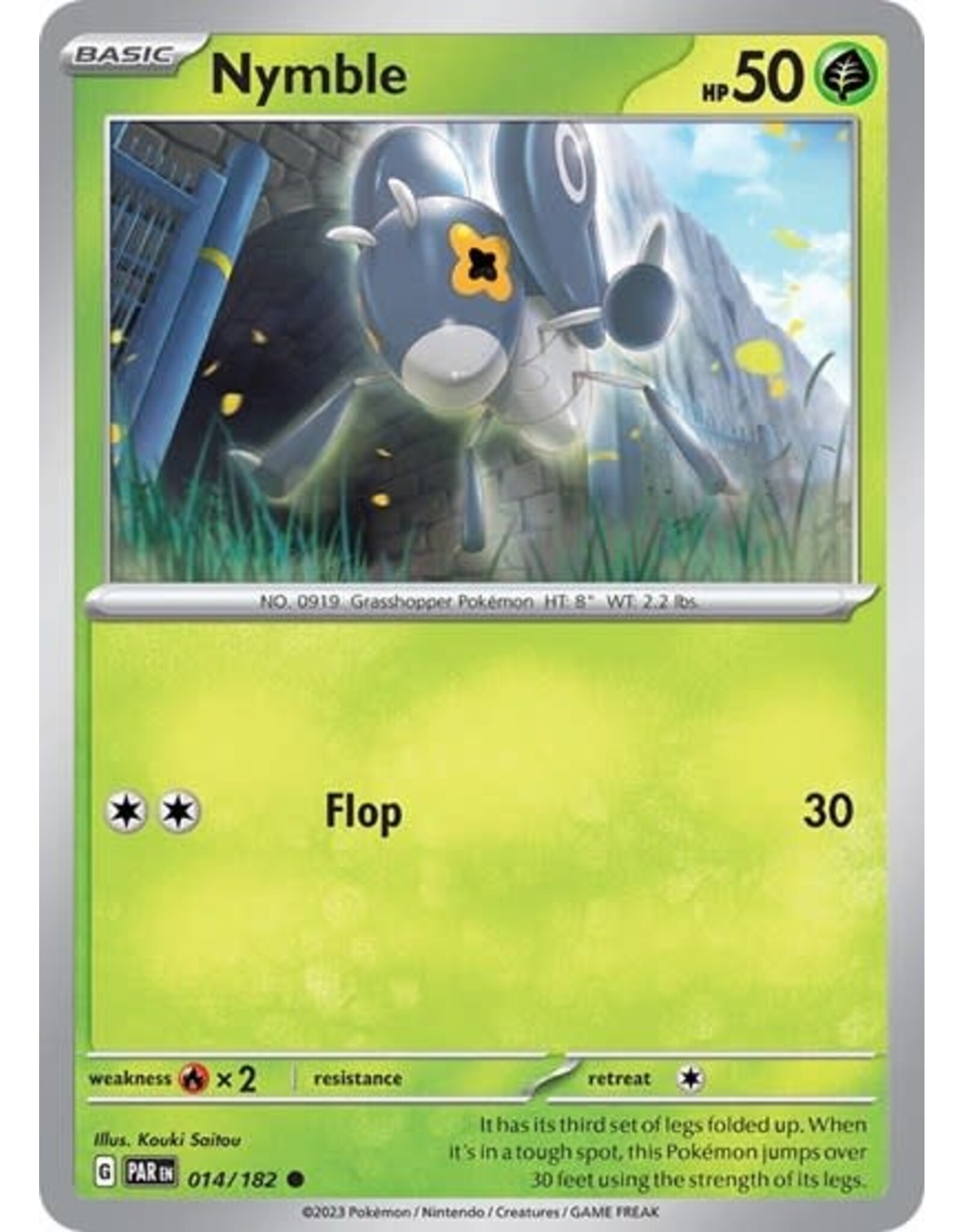 Nymble - 014/182 (Reverse Holofoil, Common)