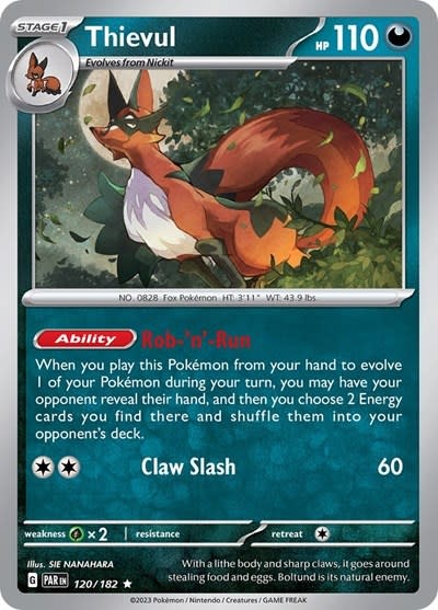 Thievul - 120/182 (Holofoil, Rare)