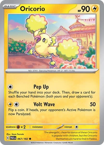 Oricorio - 067/182 (Reverse Holofoil, Common)