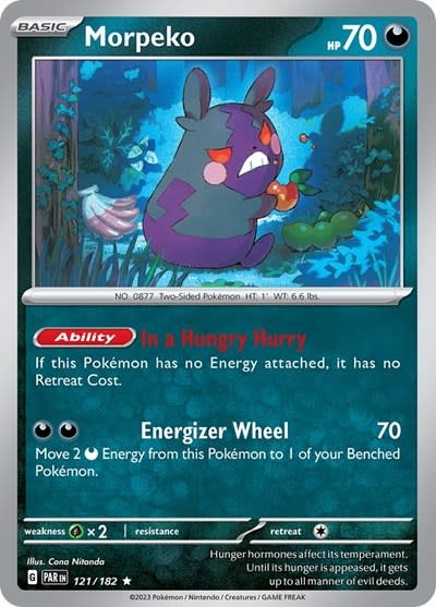 Morpeko - 121/182 (Holofoil, Rare)