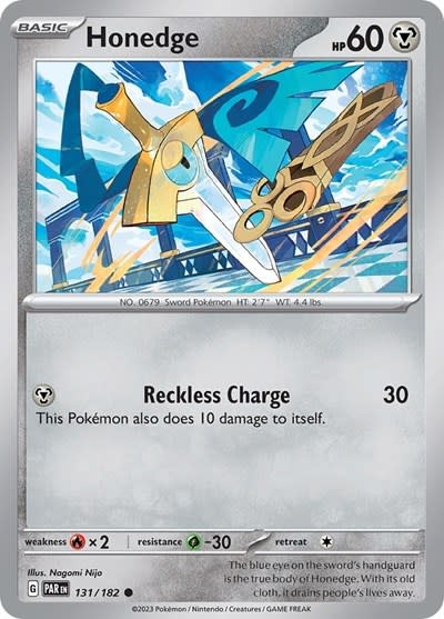 Honedge - 131/182 (Reverse Holofoil, Common)