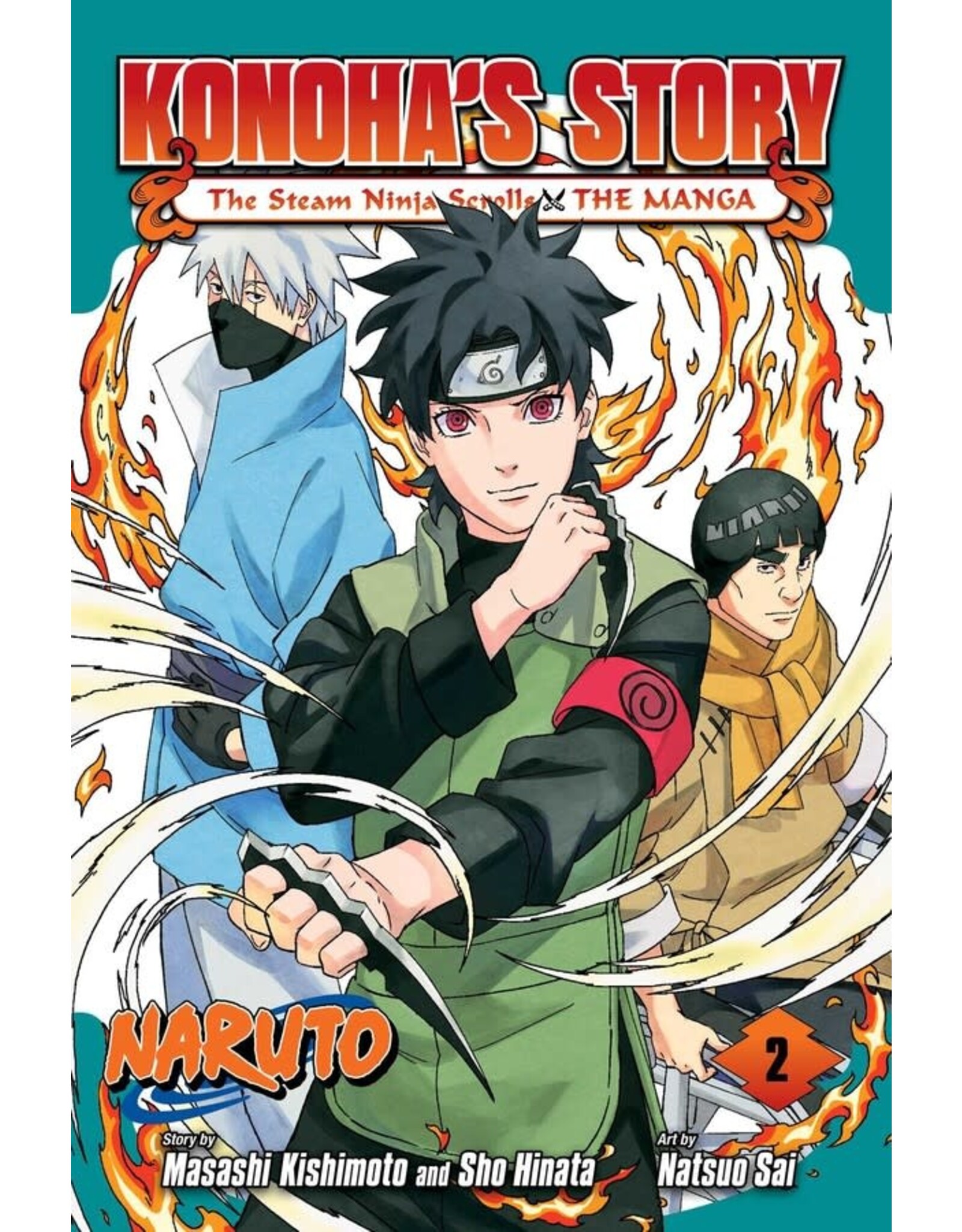 Viz Media Naruto: Konoha Story - Steam Ninja Scrolls  Vol.2