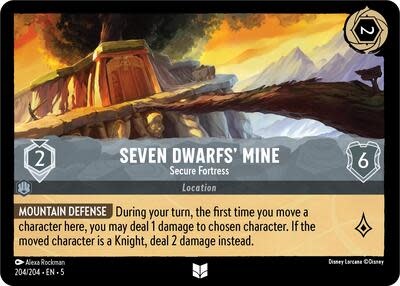 Seven Dwarfs' Mine - Secure Fortress - 204/204 (Cold Foil, Uncommon)