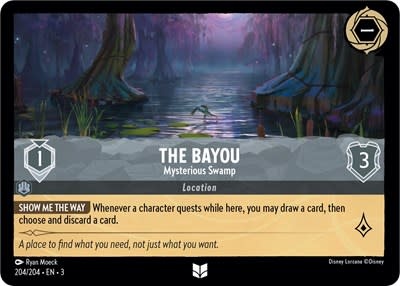 The Bayou - Mysterious Swamp - 204/204 (Normal, Uncommon)