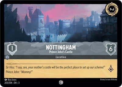 Nottingham - Prince John's Castle - 203/204 (Normal, Common)