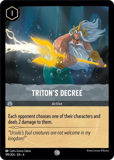 Triton's Decree - 199/204 (Normal, Common)