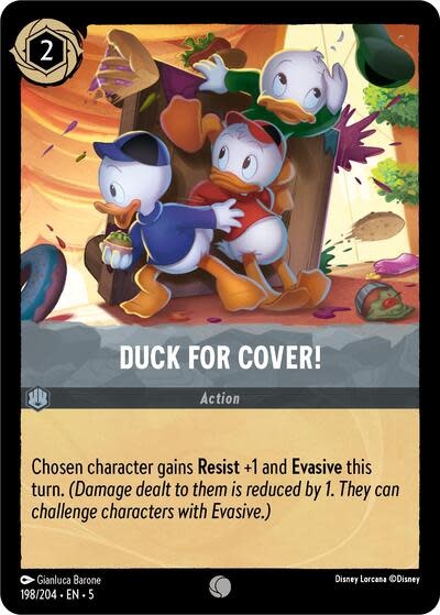 Duck for Cover! - 198/204 (Normal, Common)