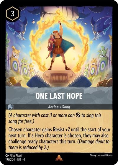 One Last Hope - 197/204 (Normal, Rare)