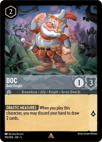 Doc - Bold Knight - 193/204 (Normal, Rare)